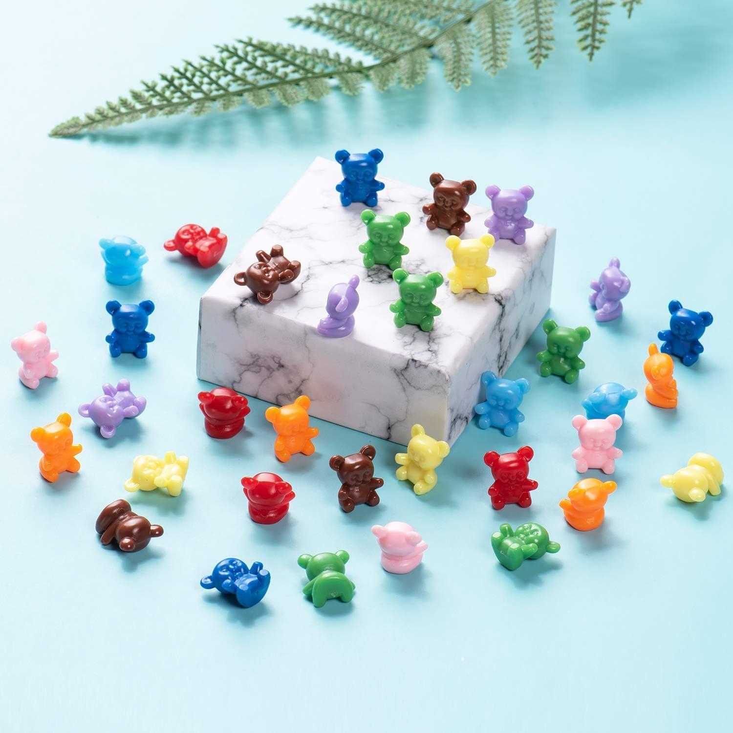 90 Ositos de Conteo de Colores XINHUIDALSQ - Mini Juguetes Matemáticos
