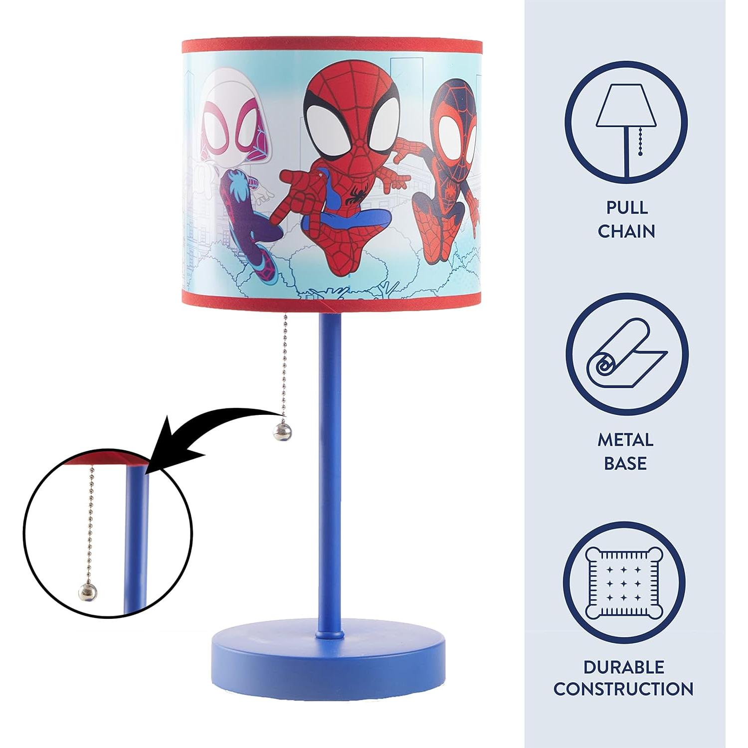 Lámpara de Mesa Idea Nuova Spidey 15.5x17.78 cm