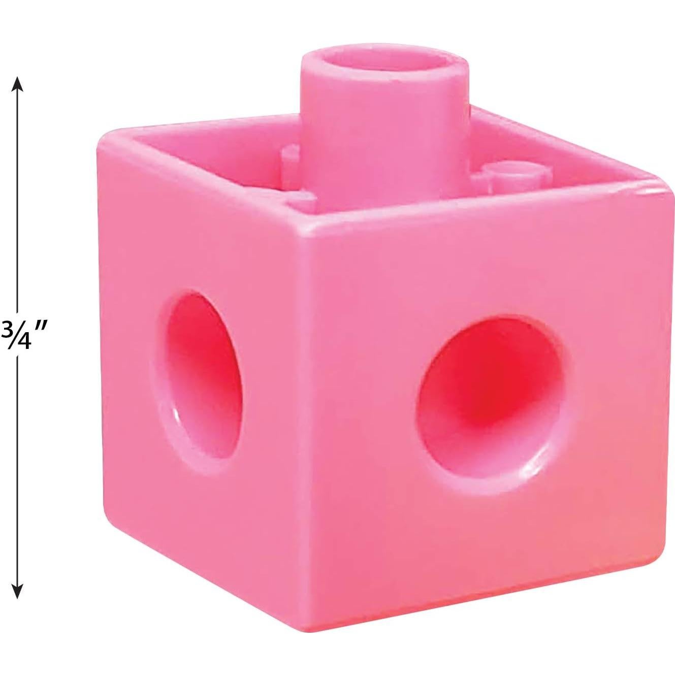 Cubos de Conteo Coloridos Recursos Creados por el Maestro - 100 Piezas