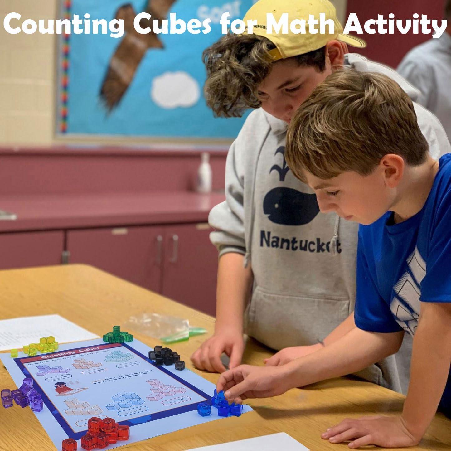 240 Cubos de Plástico para Contar y Clasificar AiFanS