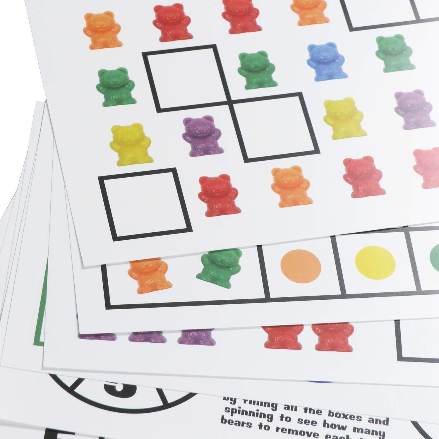 Hojas de Actividades Oso Contador Legato - 20 Hojas 21.6x27.9cm