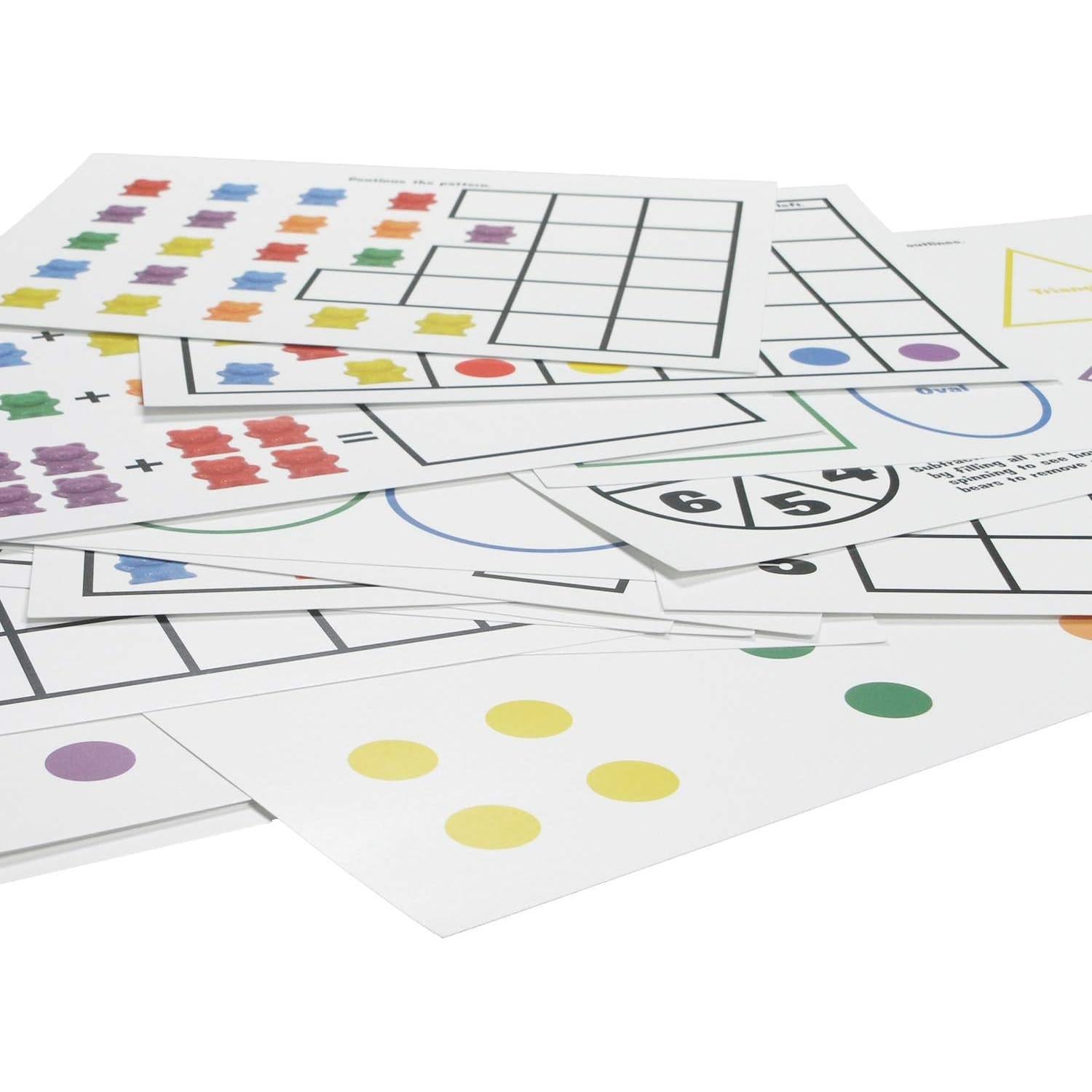 Hojas de Actividades Oso Contador Legato - 20 Hojas 21.6x27.9cm