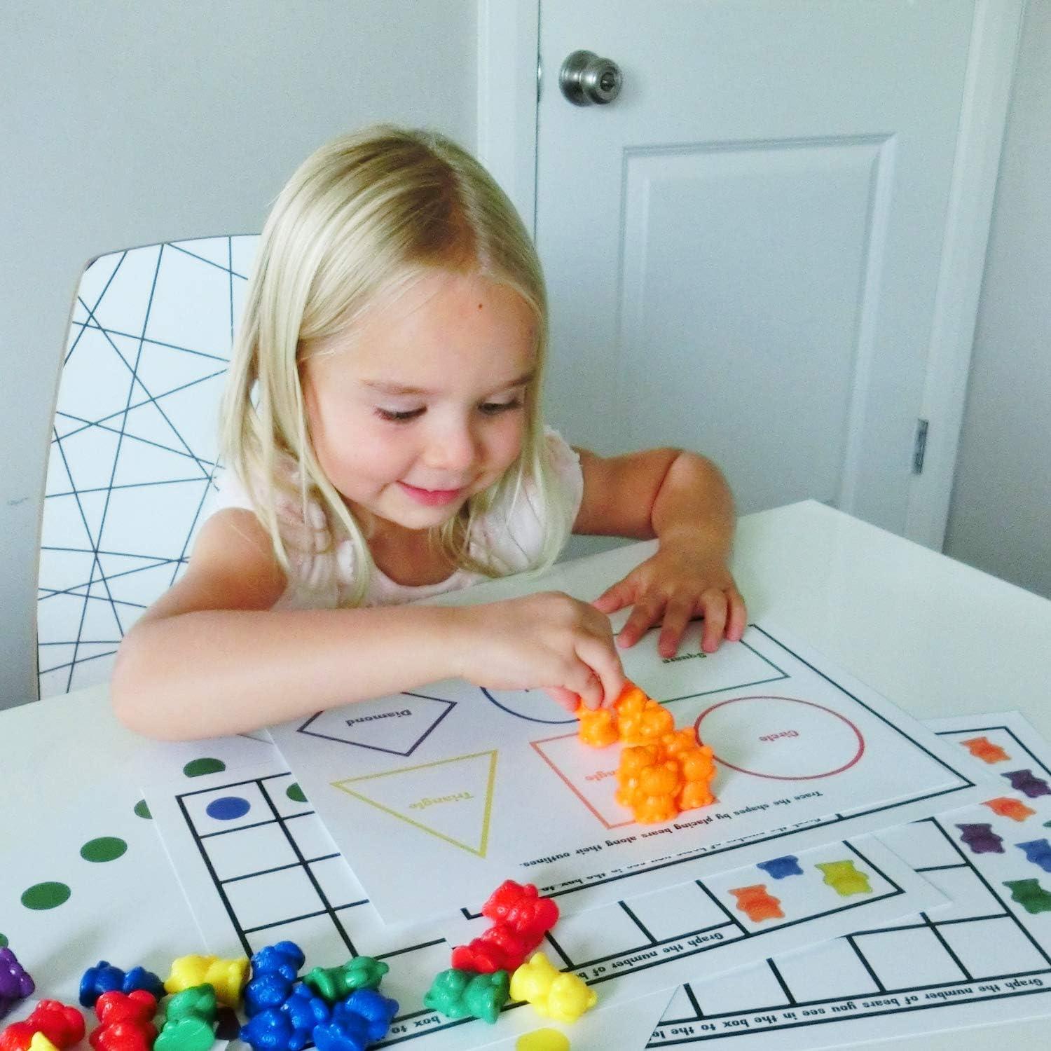 Hojas de Actividades Oso Contador Legato - 20 Hojas 21.6x27.9cm