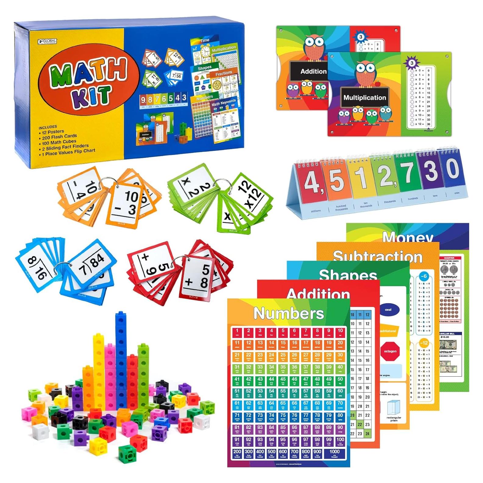 Kit de Matemáticas Educativas Excello Global - 315 Piezas