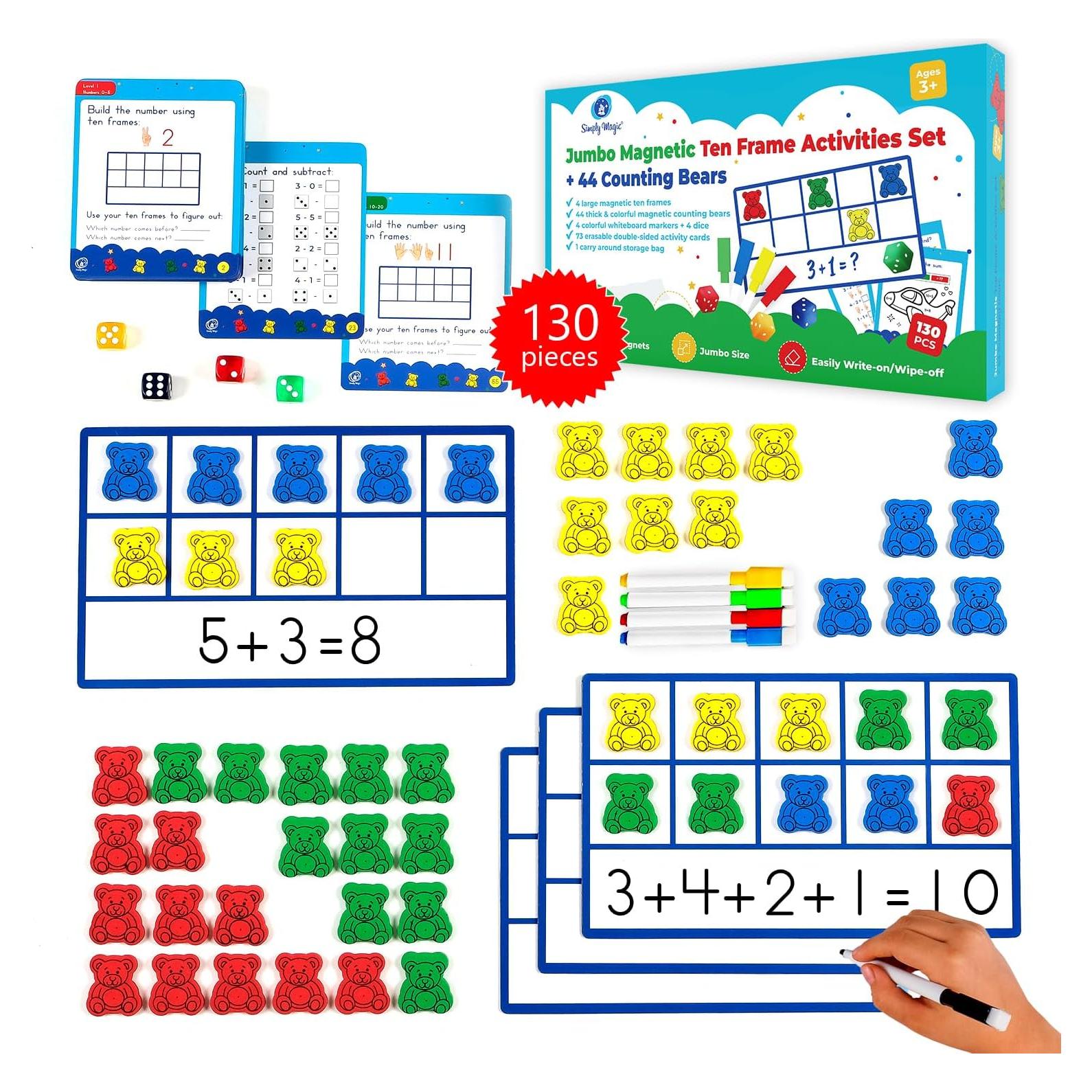 Conjunto de Marcos Magnéticos Jumbo Simply Magic 130 Piezas