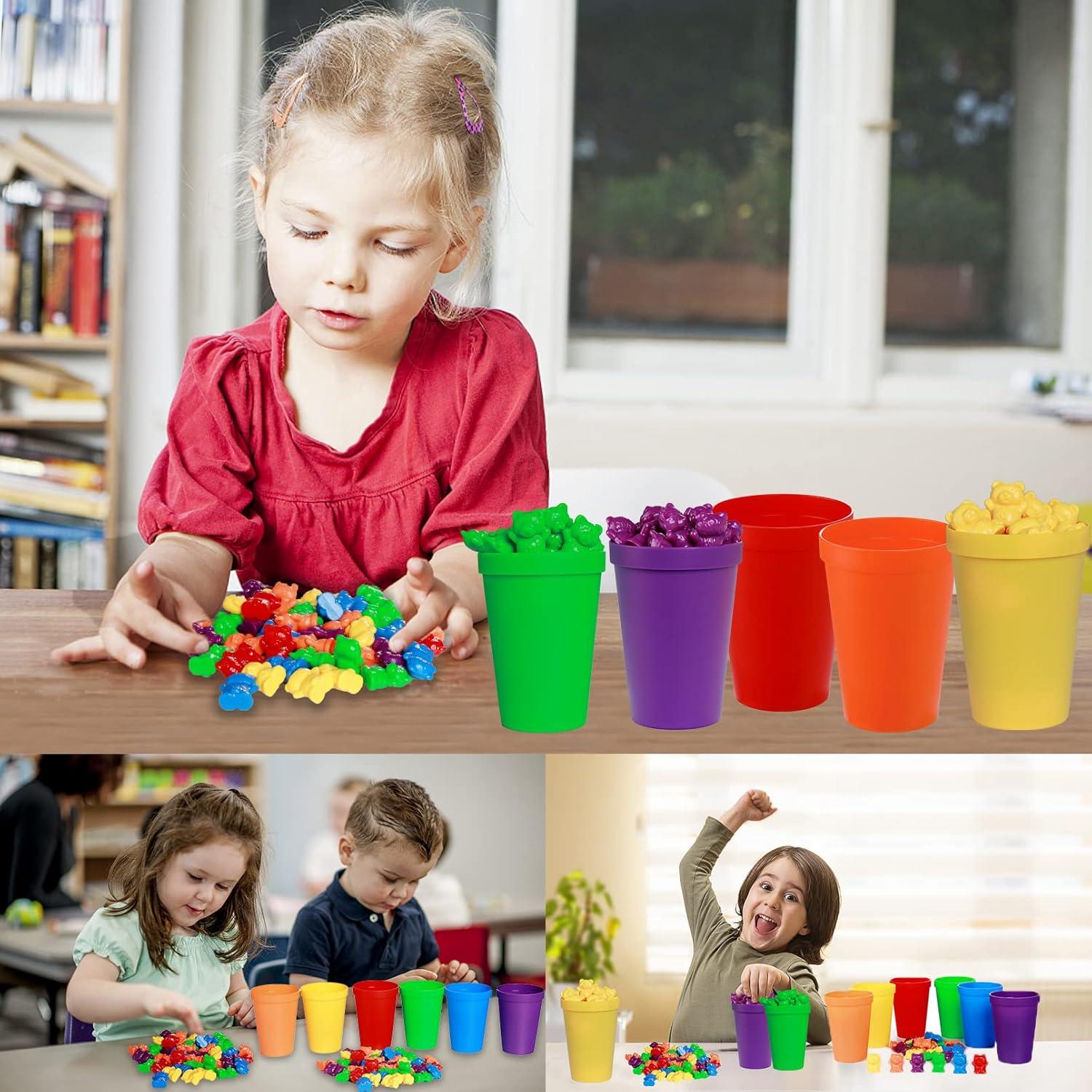 Juego de Clasificación de Osos Arcoíris Jeffbaubl 67 Piezas