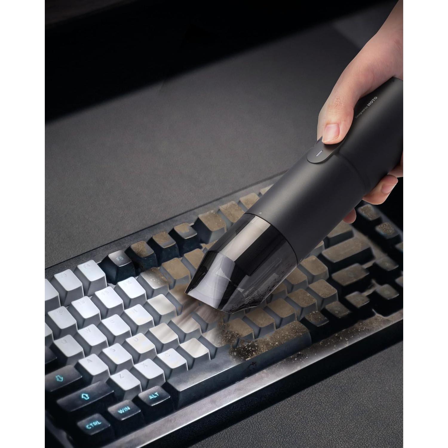 Aspiradora de Mano HOTO 4-en-1 Inalámbrica 15000Pa Portátil