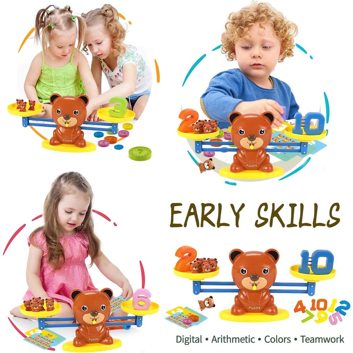 Juego de Equilibrio de Oso REMOKING - Juguete Educativo 0.77 kg