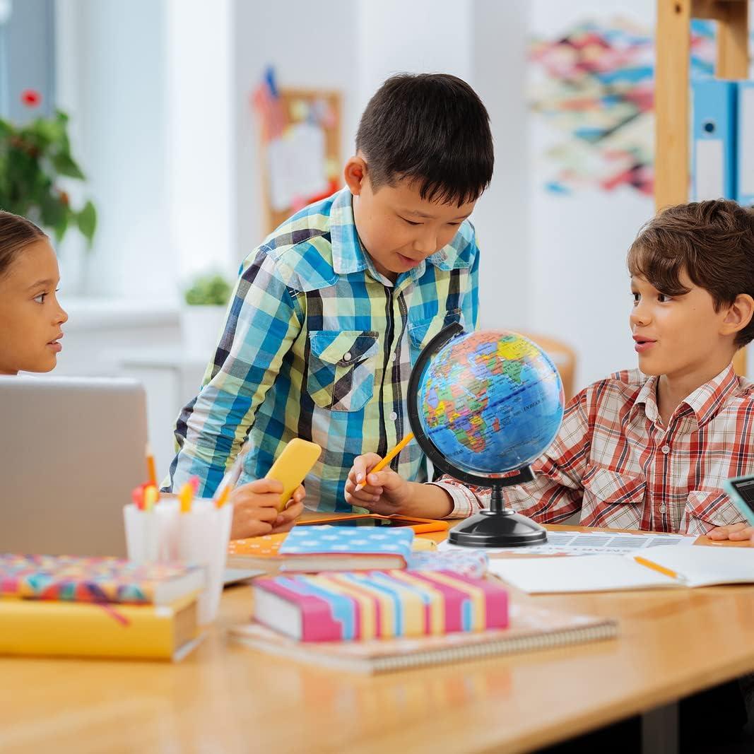 Globo Terráqueo Interactivo VAP 22.1 cm para Niños