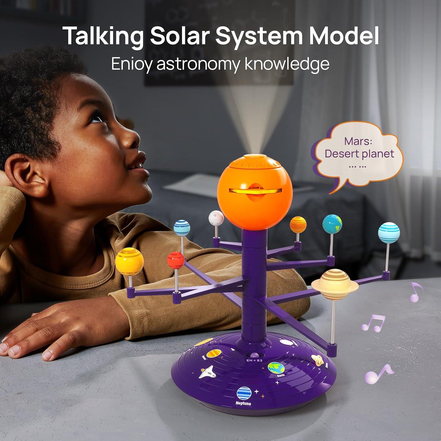 Modelo Solar Proyector Science Can 8 Planetas 24 Imágenes