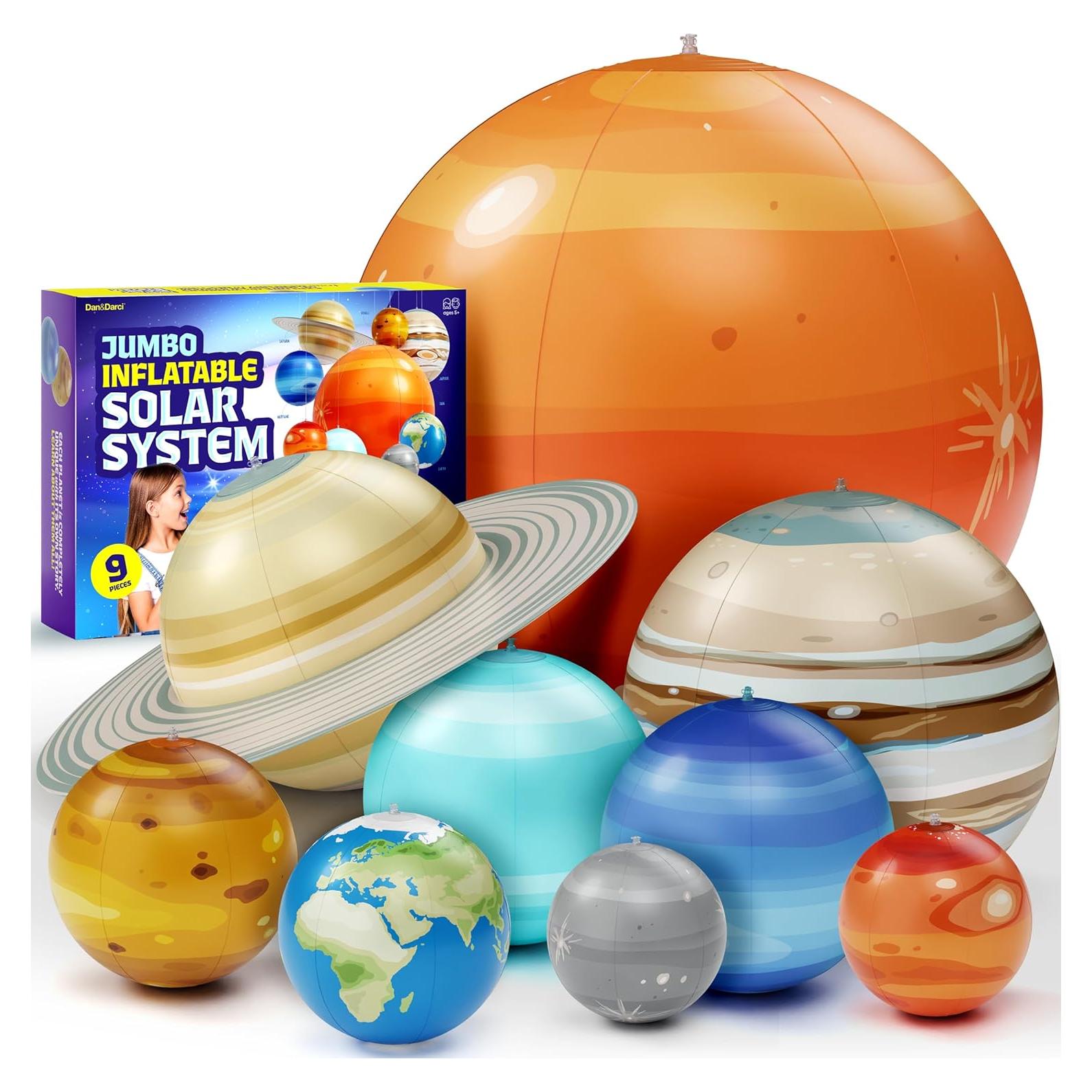 Planetas Inflables del Sistema Solar Dan&Darci - Juguetes Educativos