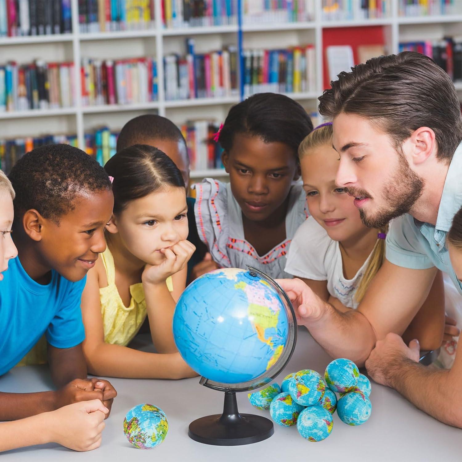 Paquete de 20 Mini Pelotas Antiestrés Globo Atiloy 5.08 cm