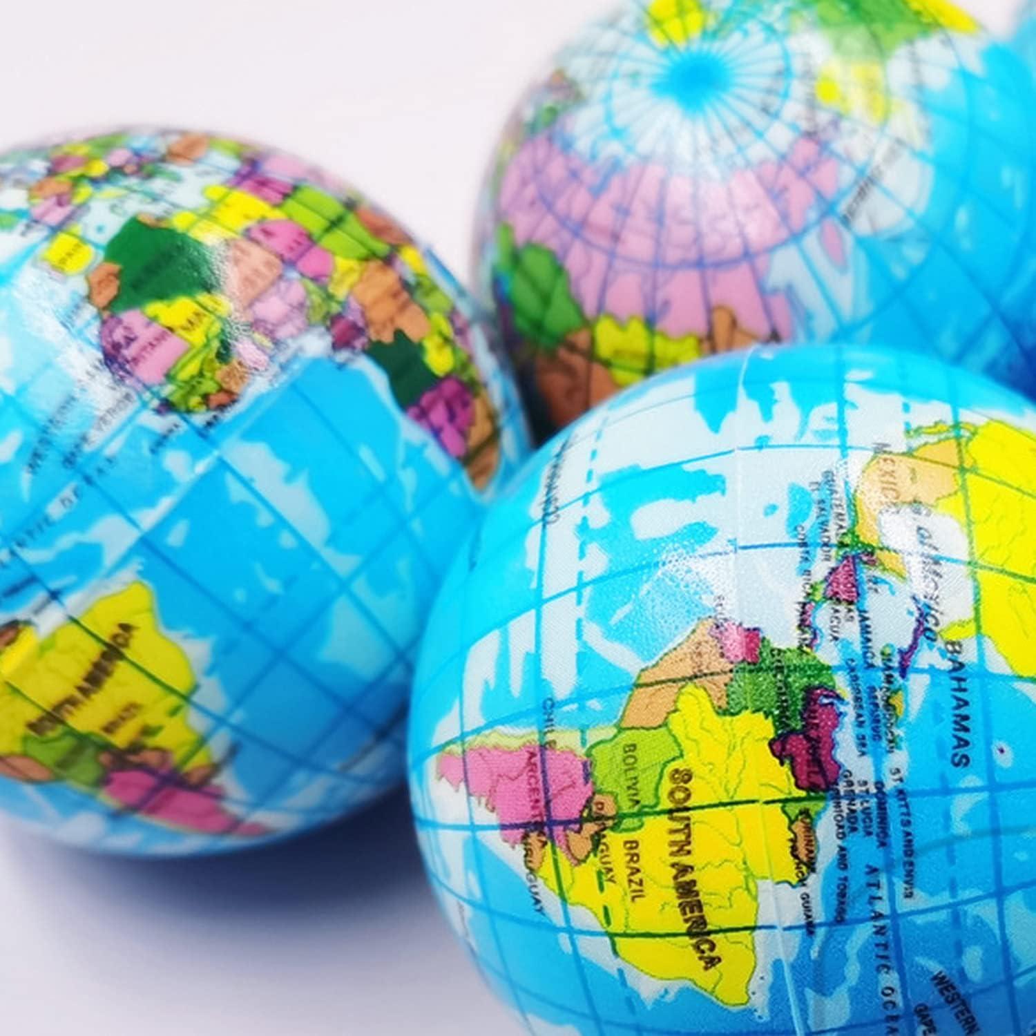 Bolas de Estrés Baaxxango Tierra 24 Pcs 6.35 cm Alivio Estrés