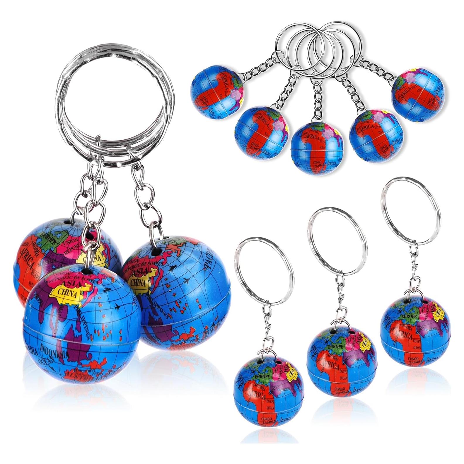 Llaveros del Globo PROLOSO 48 Pcs 2.54 cm para Niños