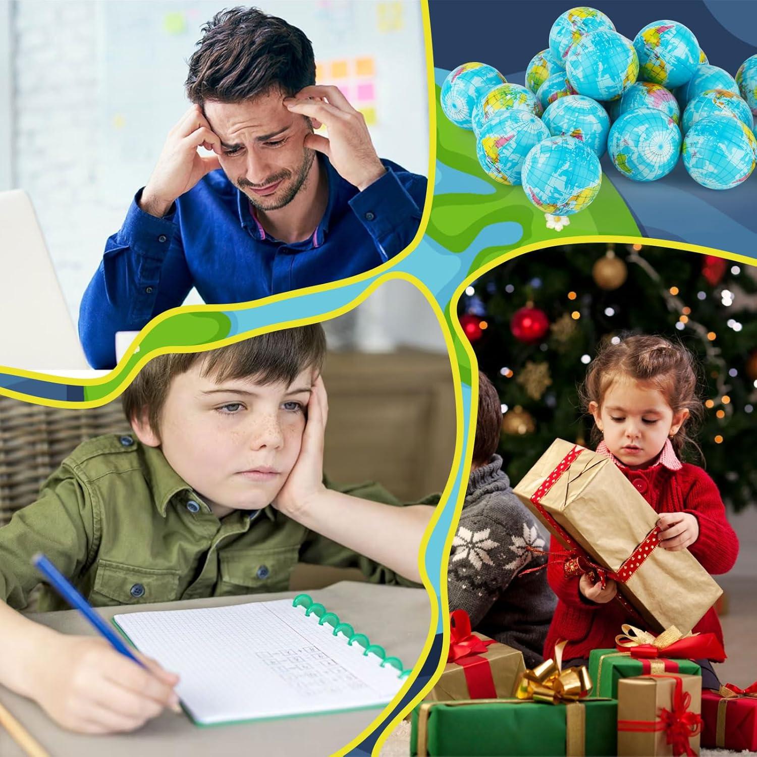 Bolas de Estrés Hooqict Paquete de 36 Mini Pelotas de Globo