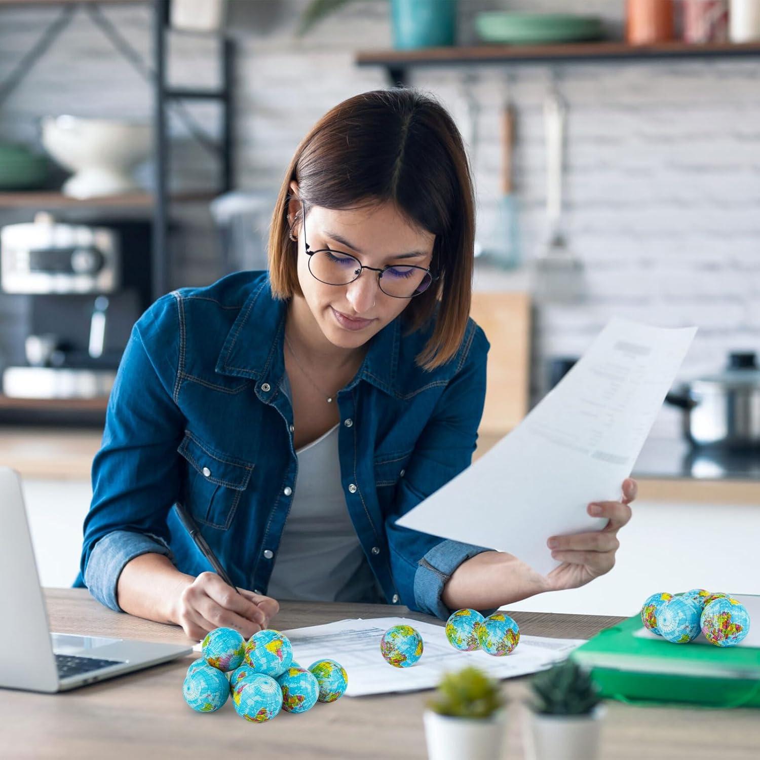 Bolas de Estrés Hooqict Paquete de 36 Mini Pelotas de Globo