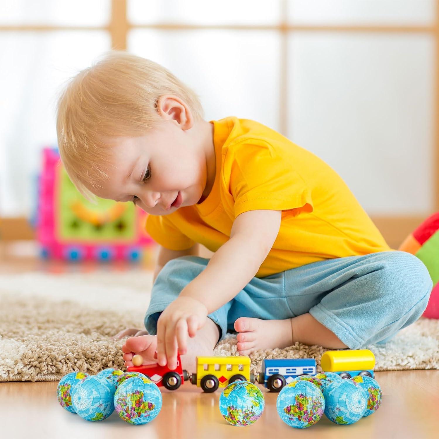 Bolas de Estrés Hooqict Paquete de 36 Mini Pelotas de Globo