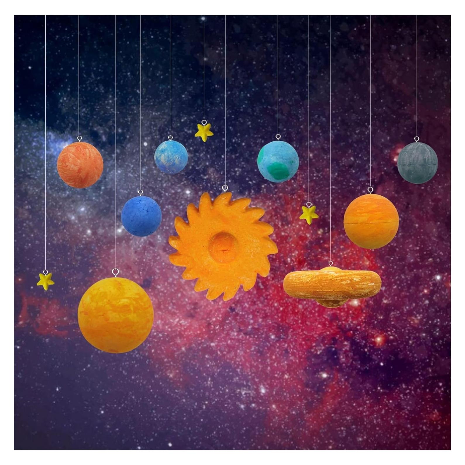 Kit Modelo del Sistema Solar REJOPFAD DIY 10 Bolas 238g
