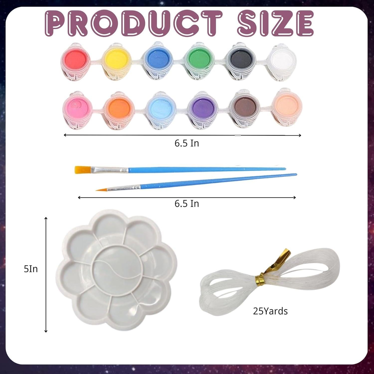 Kit Modelo del Sistema Solar REJOPFAD DIY 10 Bolas 238g