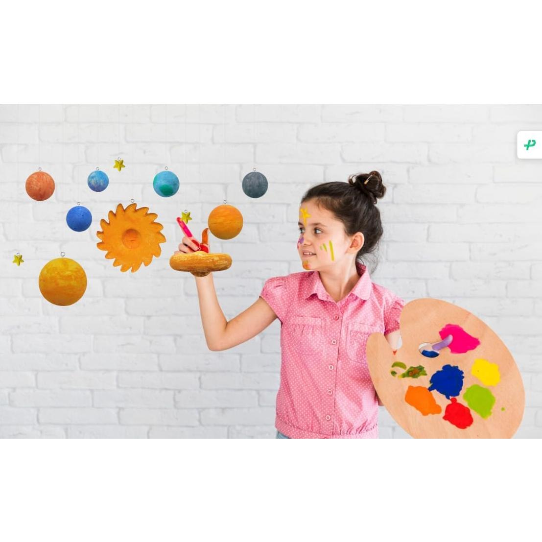 Kit Modelo del Sistema Solar REJOPFAD DIY 10 Bolas 238g