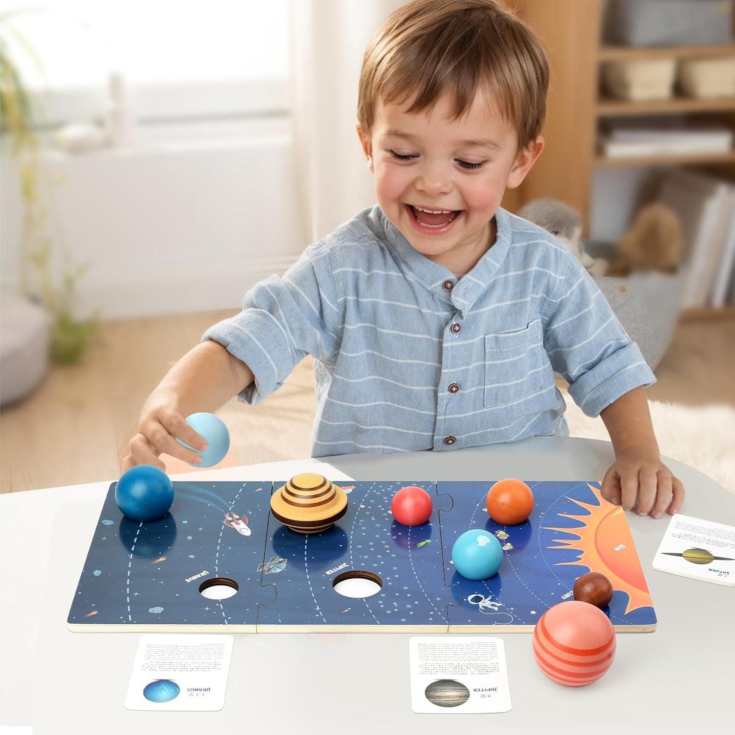 Kit Modelo Sistema Solar Planets Toys para Niños 3 Años