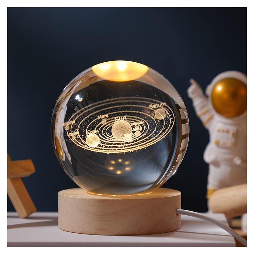 Luz Nocturna 3D Galáctica JANARARY Sistema Solar LED