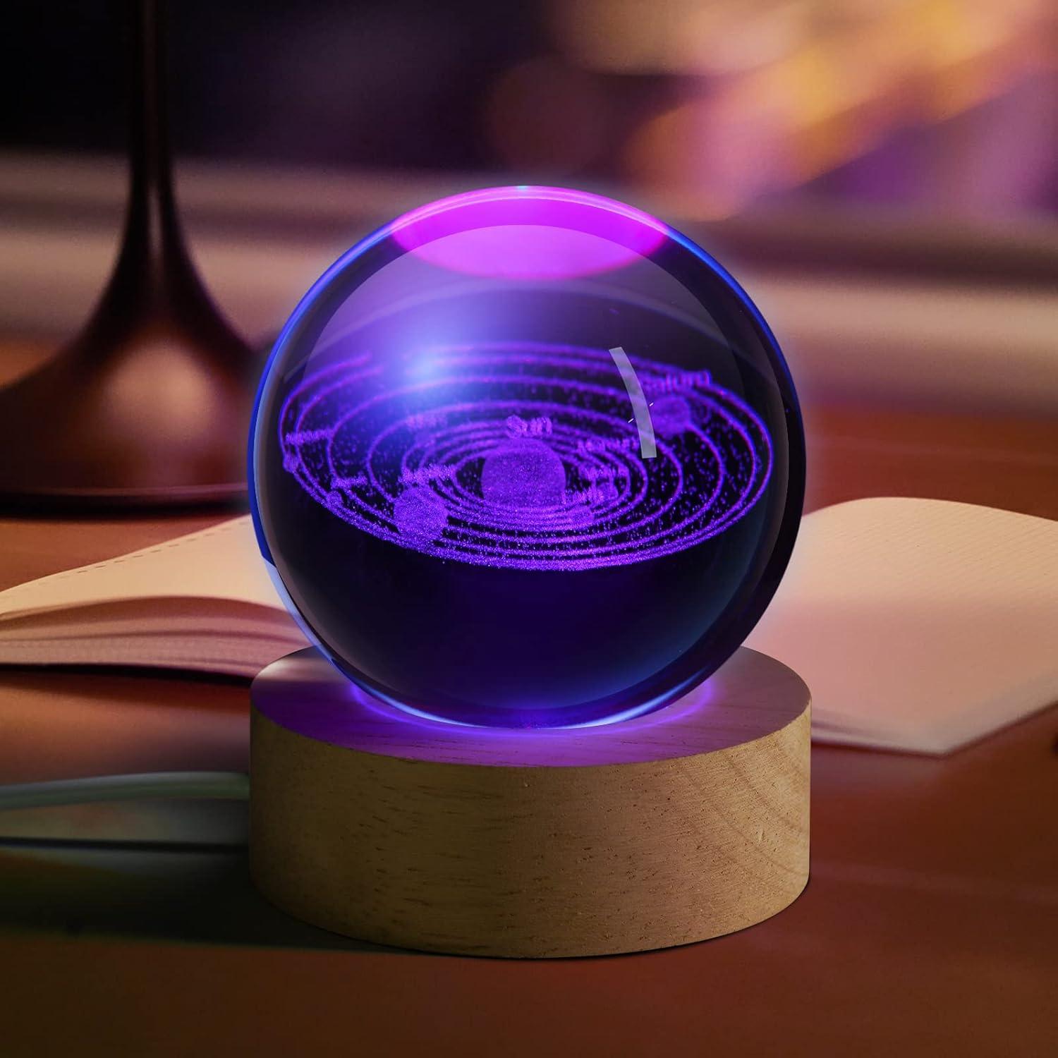 Luz Nocturna 3D Galáctica JANARARY Sistema Solar LED