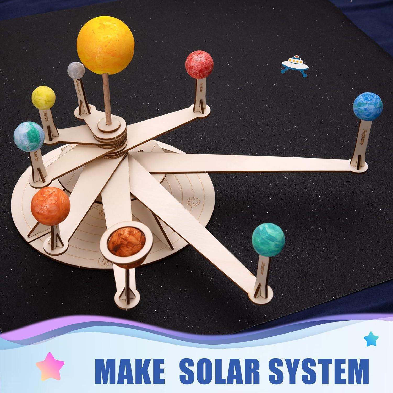 Kit Educativo Sistema Solar Pllieay con 18 Bolas de Espuma