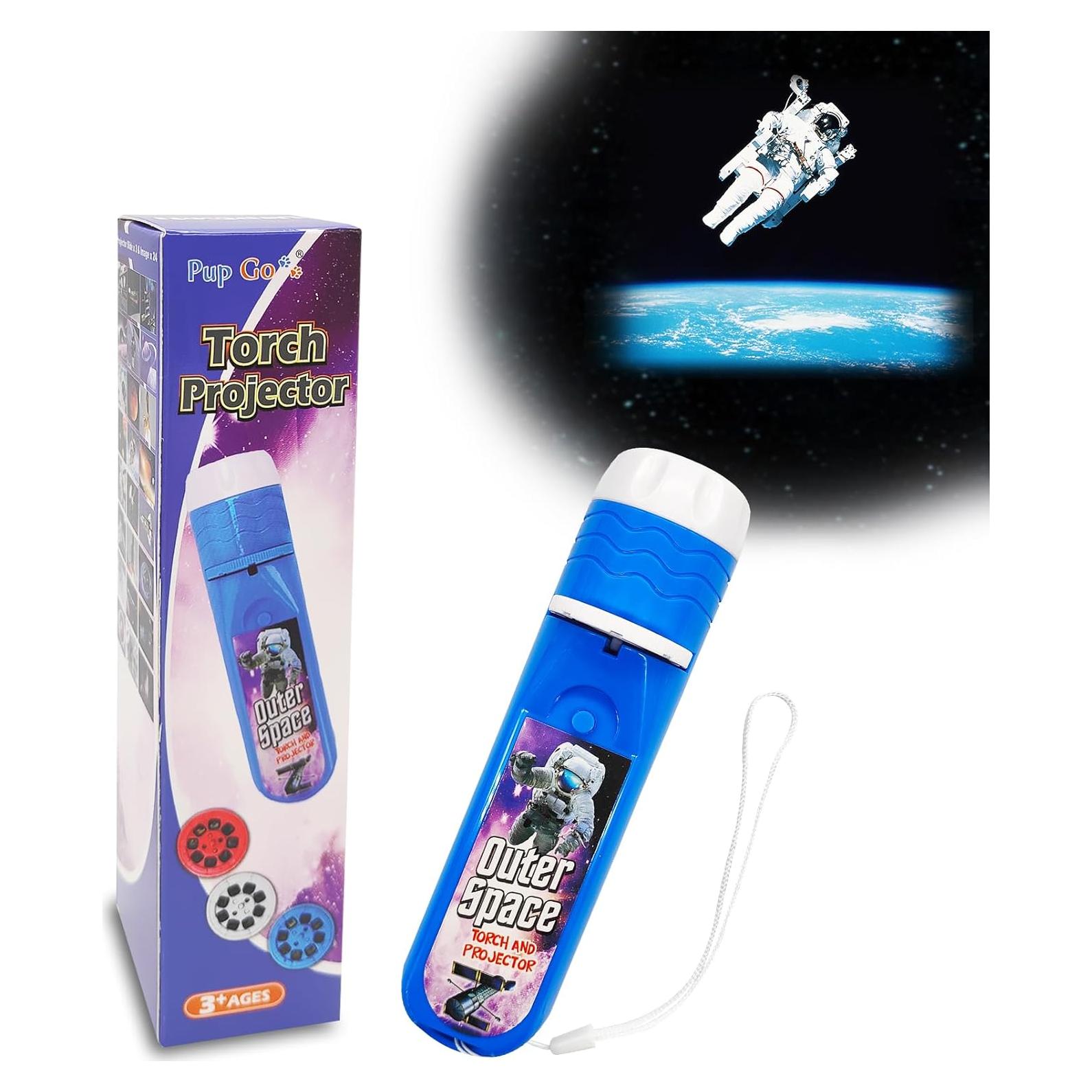 Linterna Proyector Espacio Exterior ZHIJIE 24 Imágenes 3-7 Años