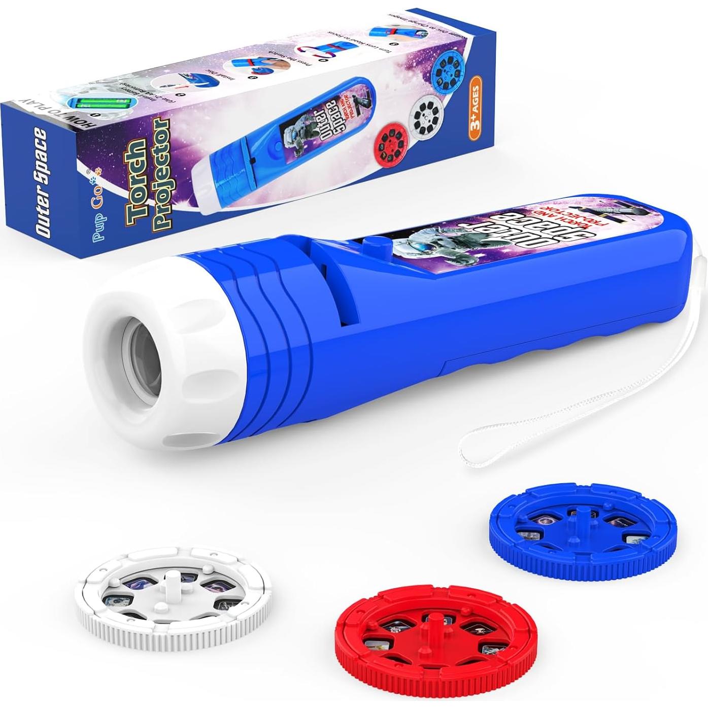 Linterna Proyector Espacio Exterior ZHIJIE 24 Imágenes 3-7 Años