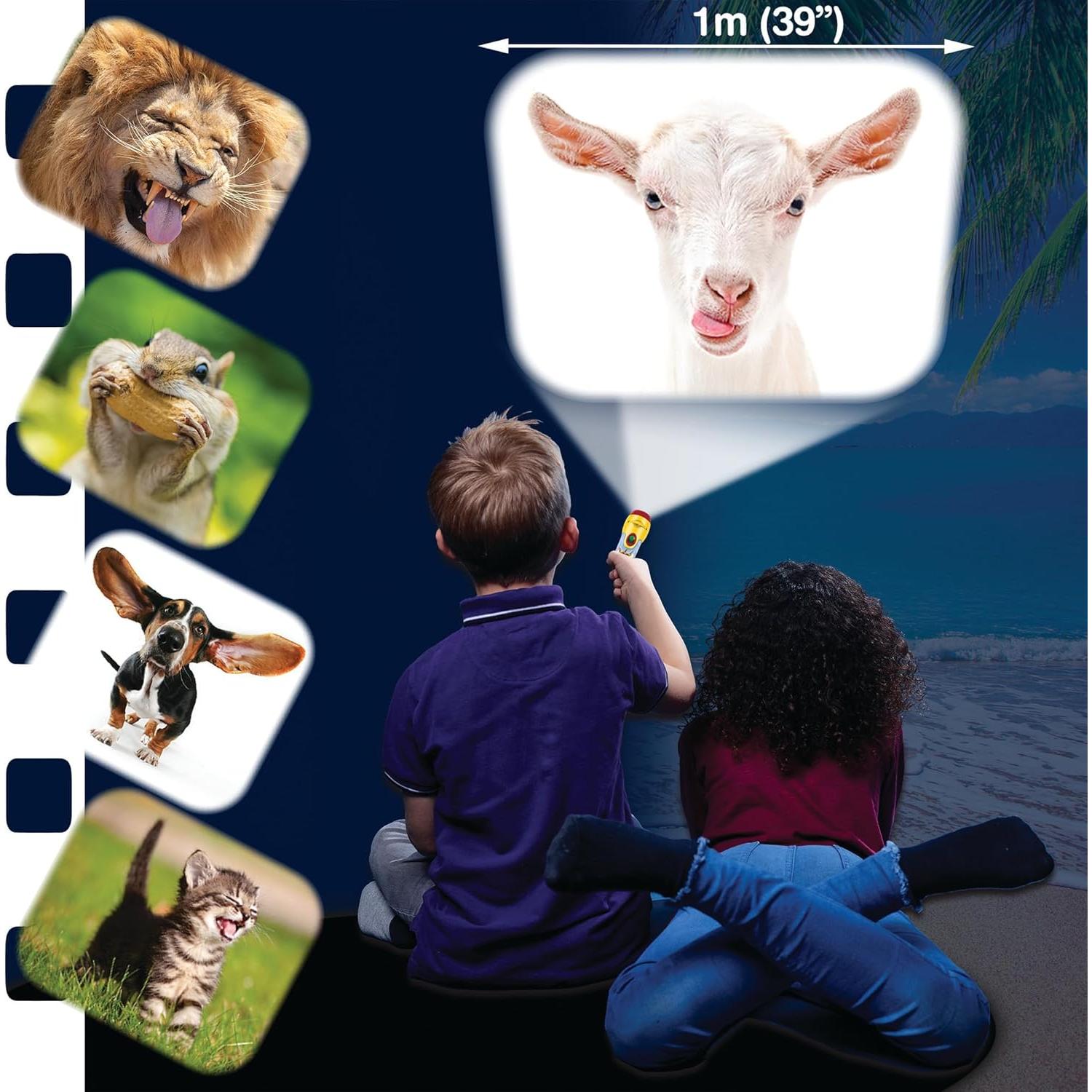 Linterna Proyector de Animales Brainstorm Toys - 24 Imágenes