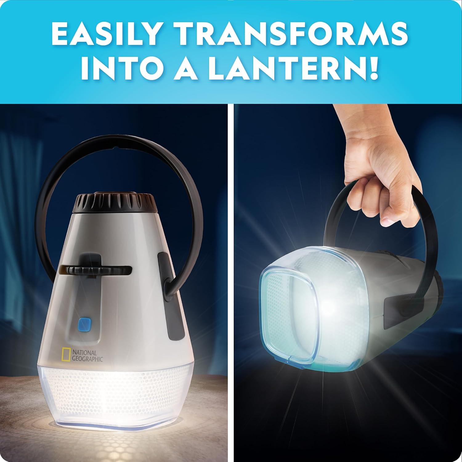 Proyector y Linterna 2 en 1 National Geographic Kids - 24 Imágenes