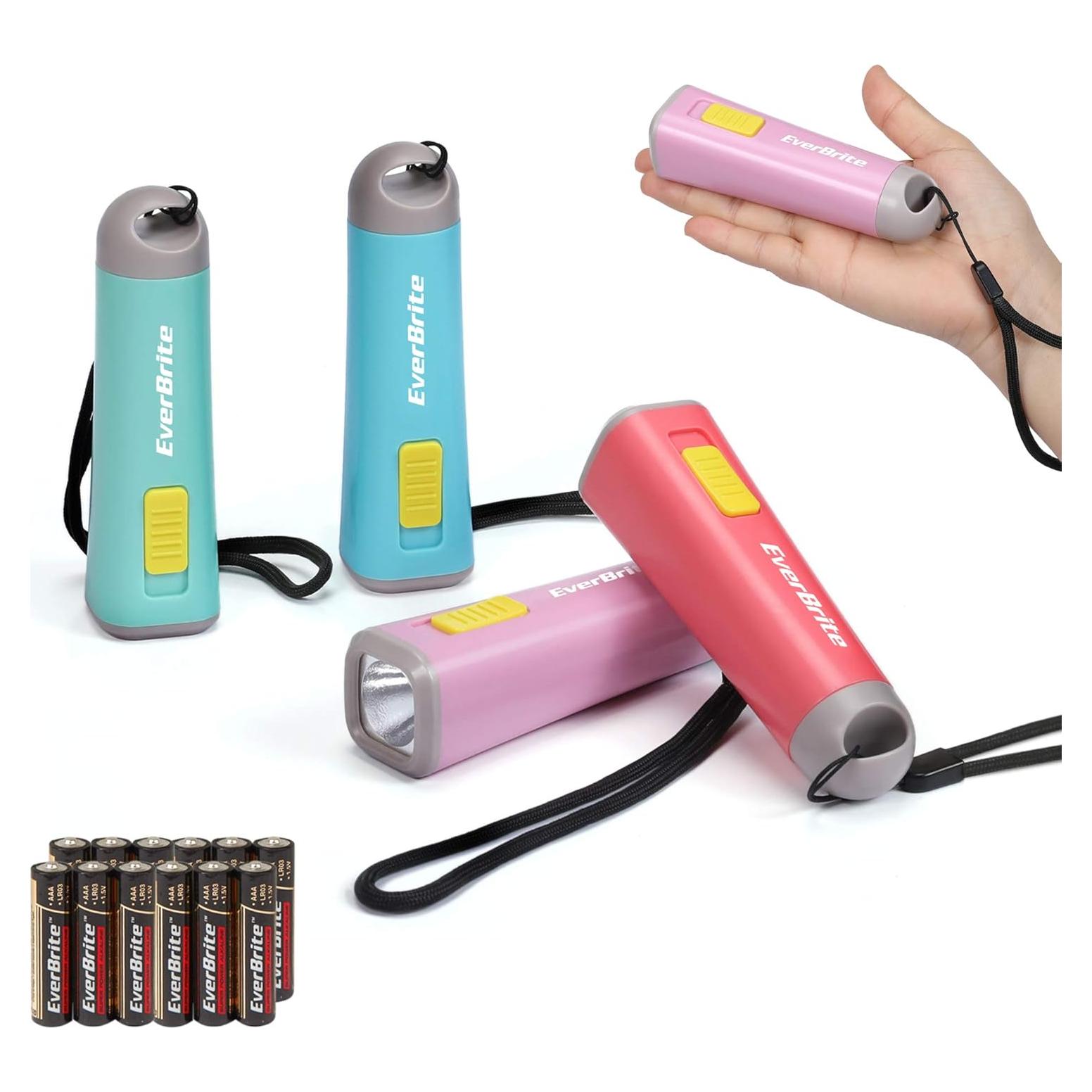 Linternas LED EverBrite Paquete de 4 Colores Variados