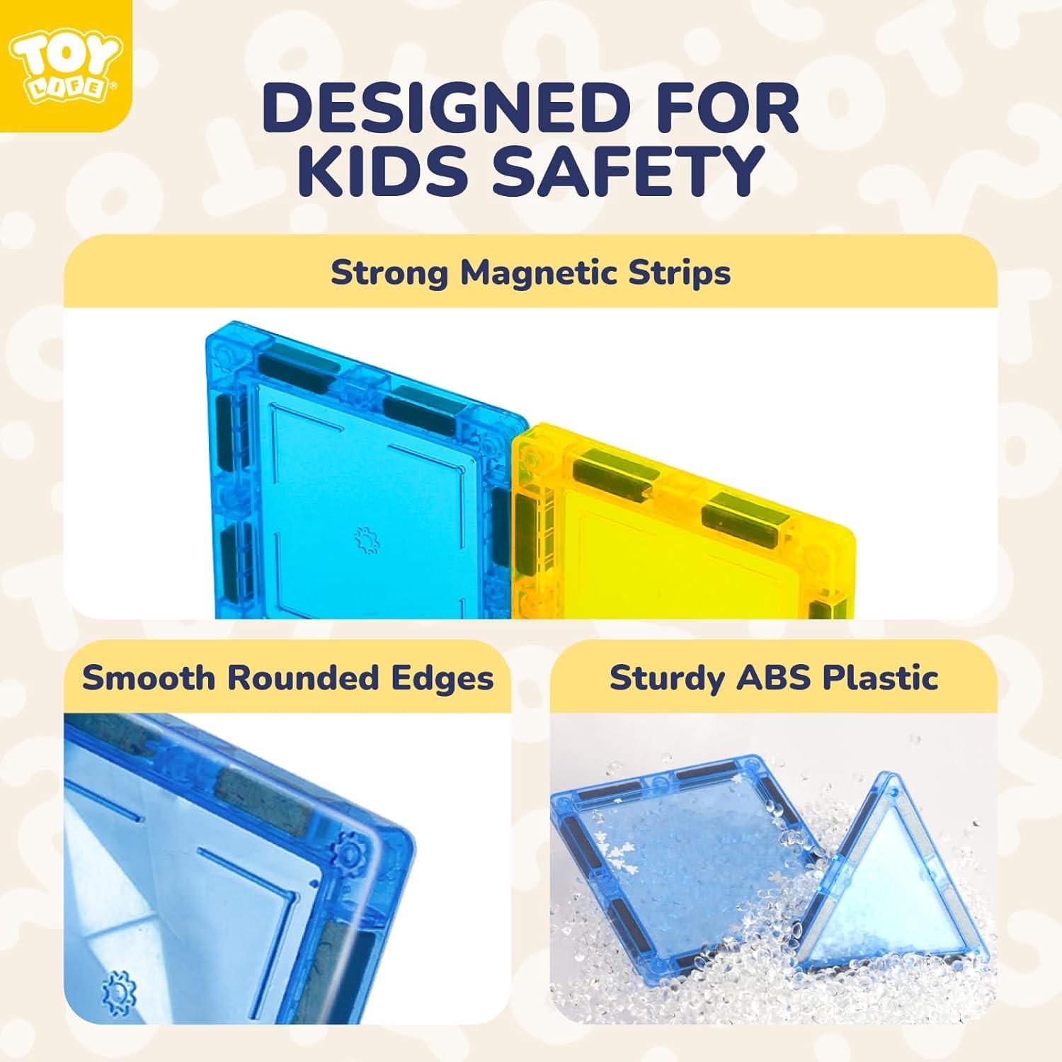 Azulejos Magnéticos TOY Life 45 Pcs Juguete Educativo 3 a 5 Años