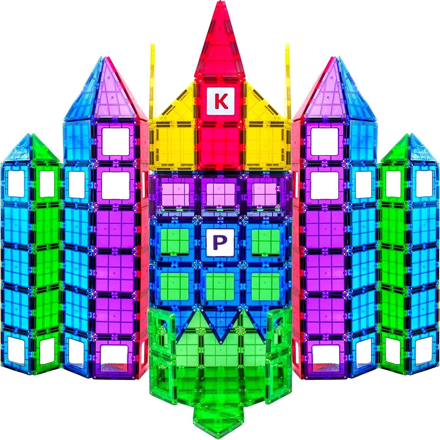 Bloques de Construcción Magnéticos Magees - Set 113 Piezas - Juguetes STEM