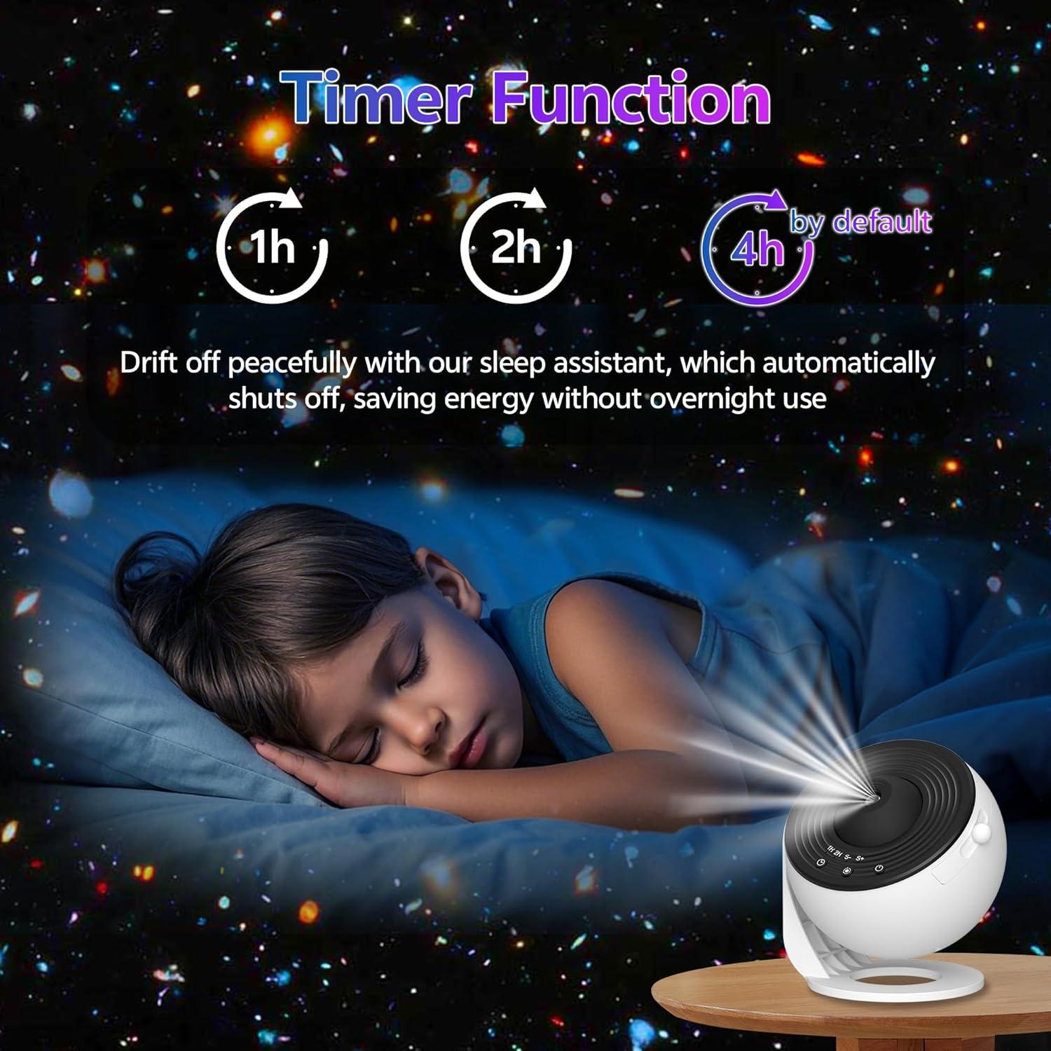 Proyector de Luz Nocturna YUTEAF Galaxy 13 en 1 - 10.8cm