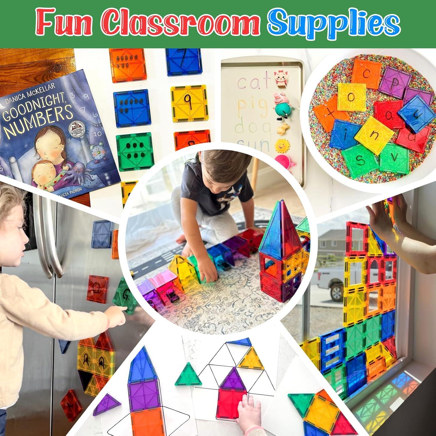 Juego de Azulejos Magnéticos Coodoo 36 Piezas para Niños 3+ Años