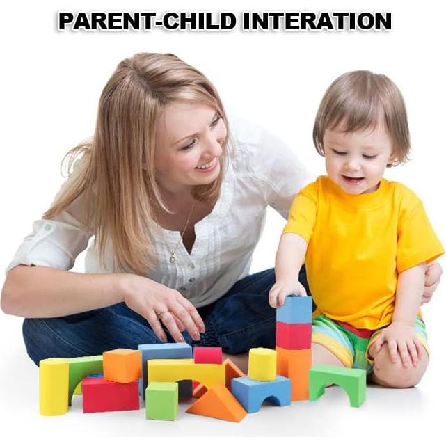 Bloques de Espuma EVA para Niños 138 Piezas Juguete Educativo