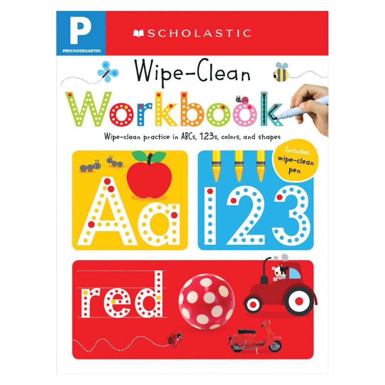 Pre-K Wipe-Clean Workbook: Scholastic Early Learners (Wipe-Clean)