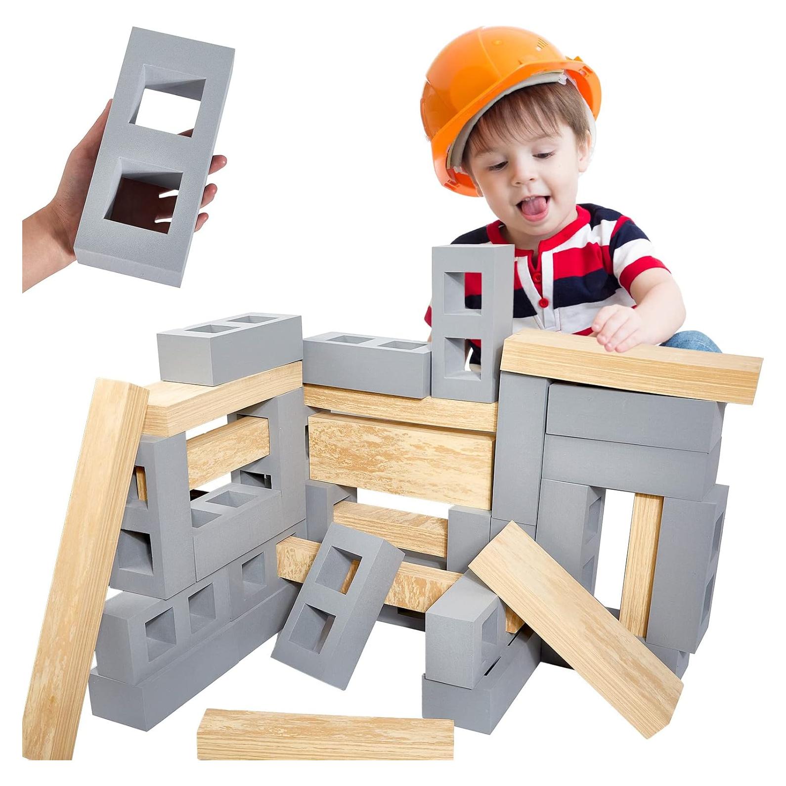 Bloques de Construcción de Espuma Deekin 25 Pzs + 12 Vigas