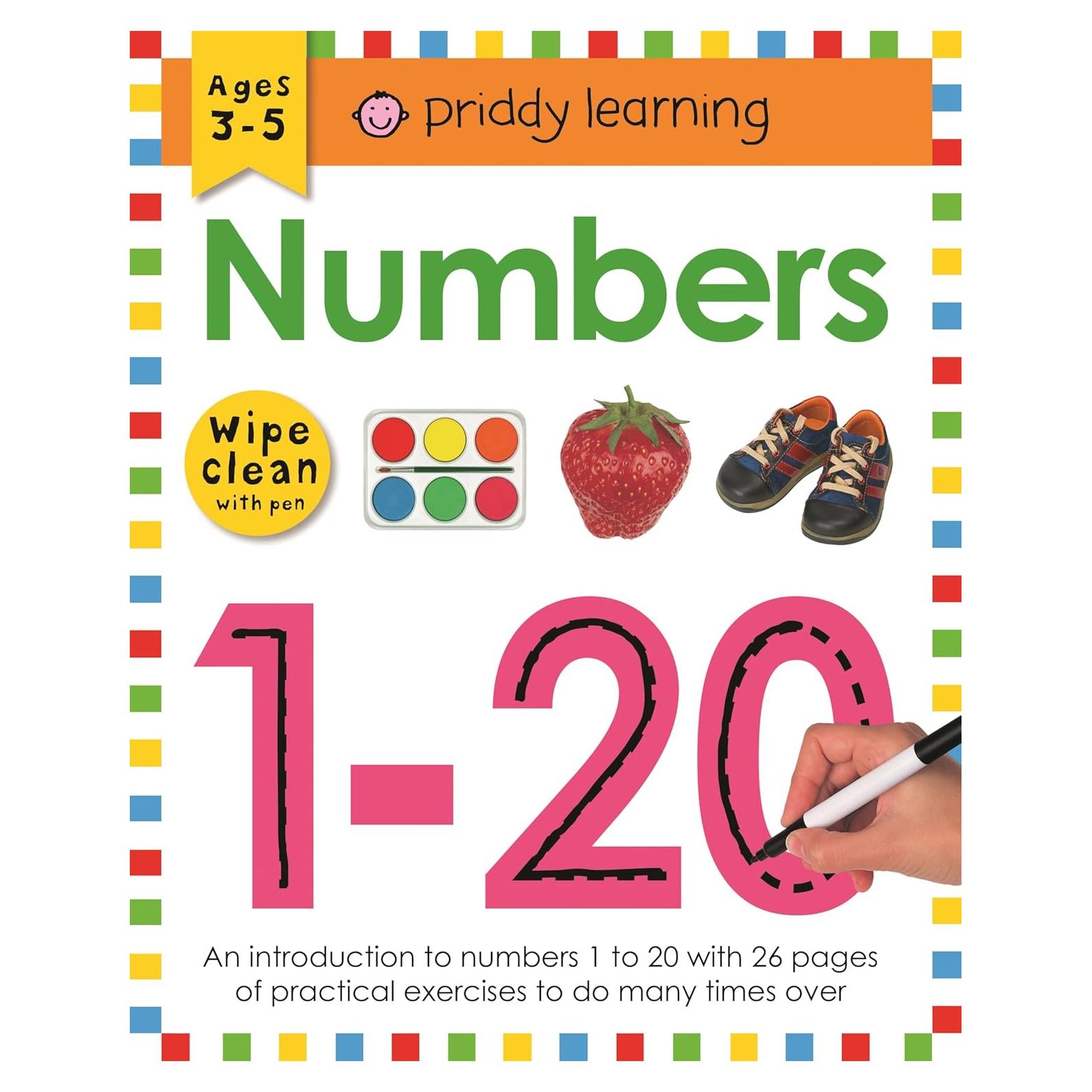 Numbers 1-20: Wipe Clean Workbooks