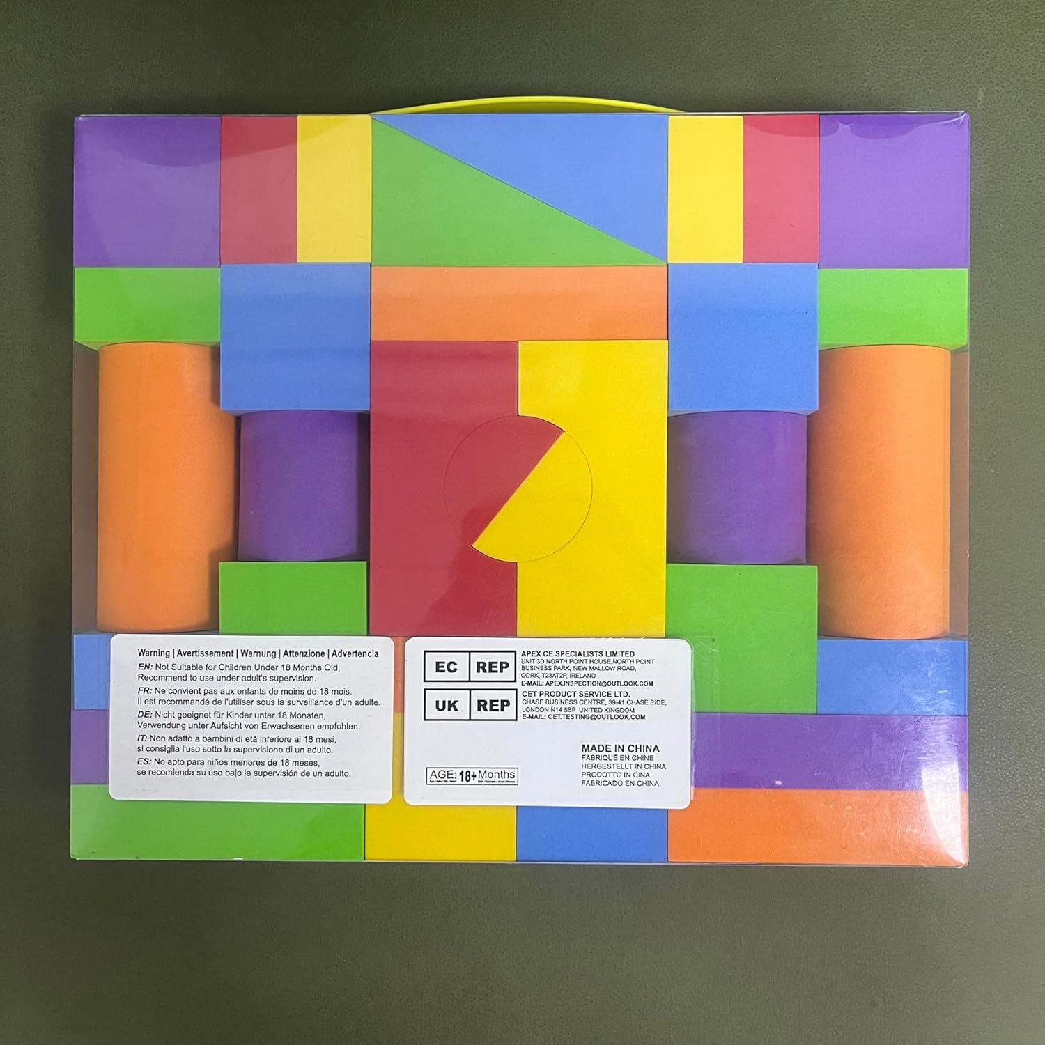 Bloques de Construcción de Espuma Pairez Toys 36 Piezas