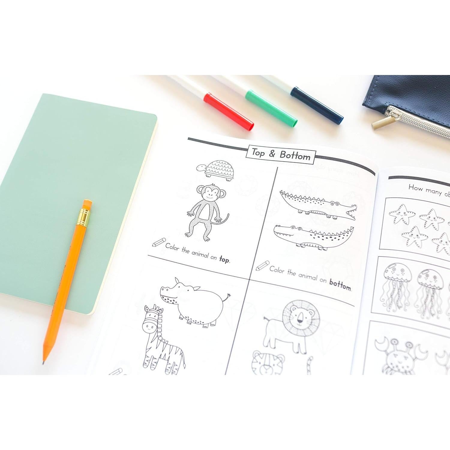 Preschool Math Workbook for Toddlers Ages 2-4: Beginner Math Preschool Learning Book with Number Tracing and Matching Activities for 2, 3 and 4 year olds and kindergarten prep