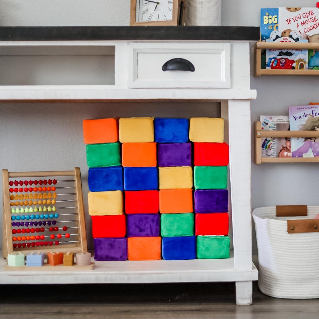 Bloques de Construcción de Felpa Plush Blocks - Set de 24