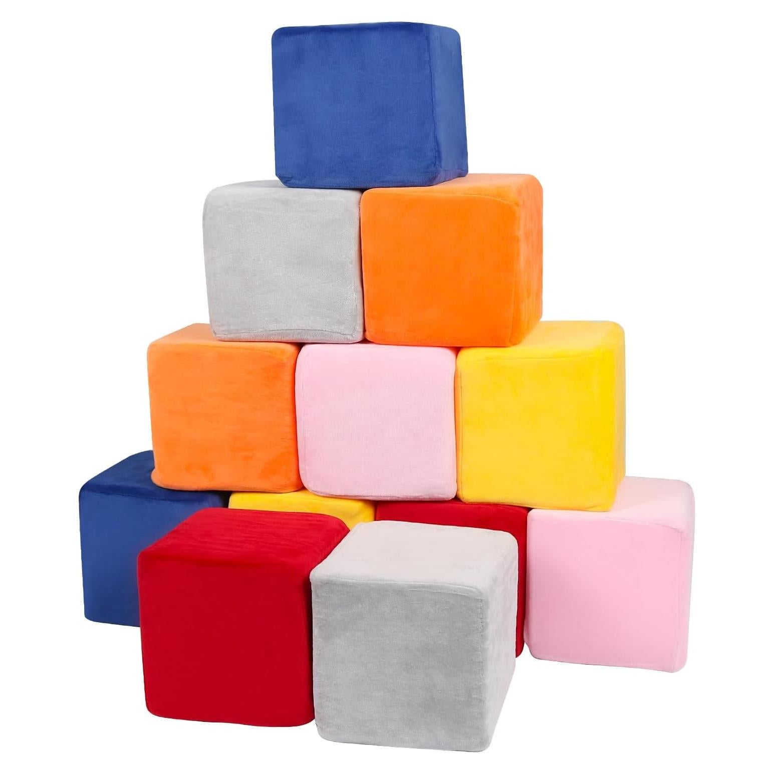 Bloques de Espuma Suave MODEREVE 12 Piezas 5.5" para Niños