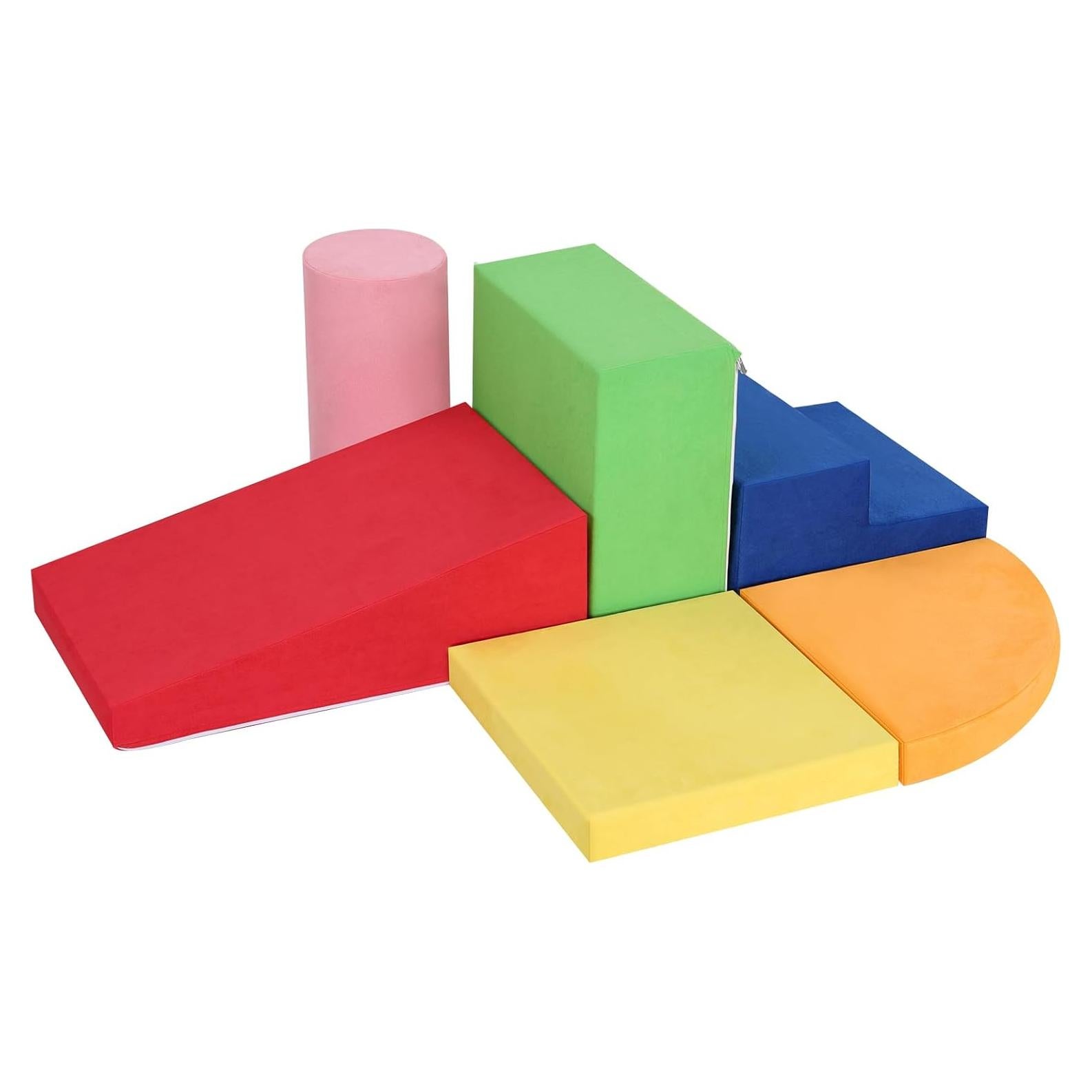 Juego de 6 Bloques de Escalada de Espuma JungleDove 64x41cm