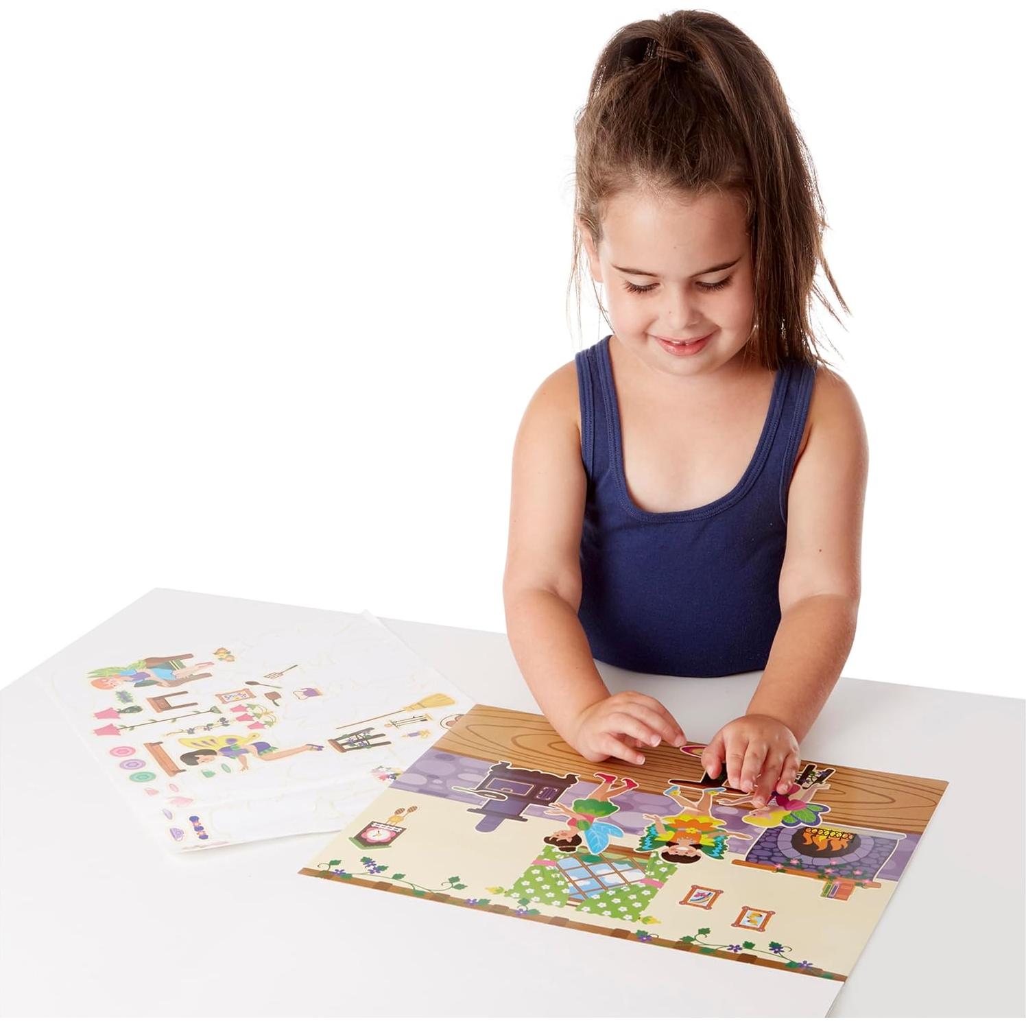 Almohadilla de Calcomanías Reutilizables Melissa & Doug Hadas