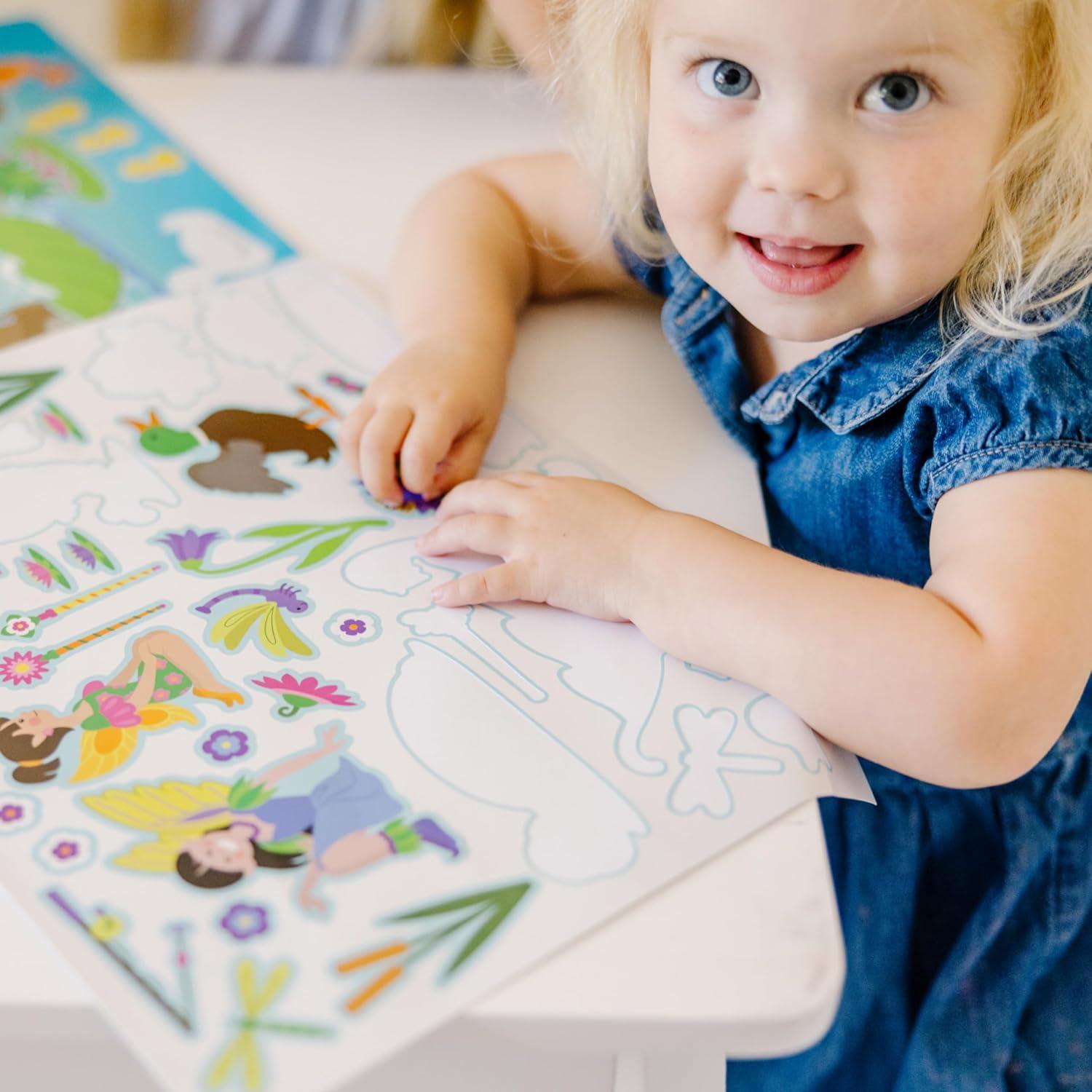 Almohadilla de Calcomanías Reutilizables Melissa & Doug Hadas