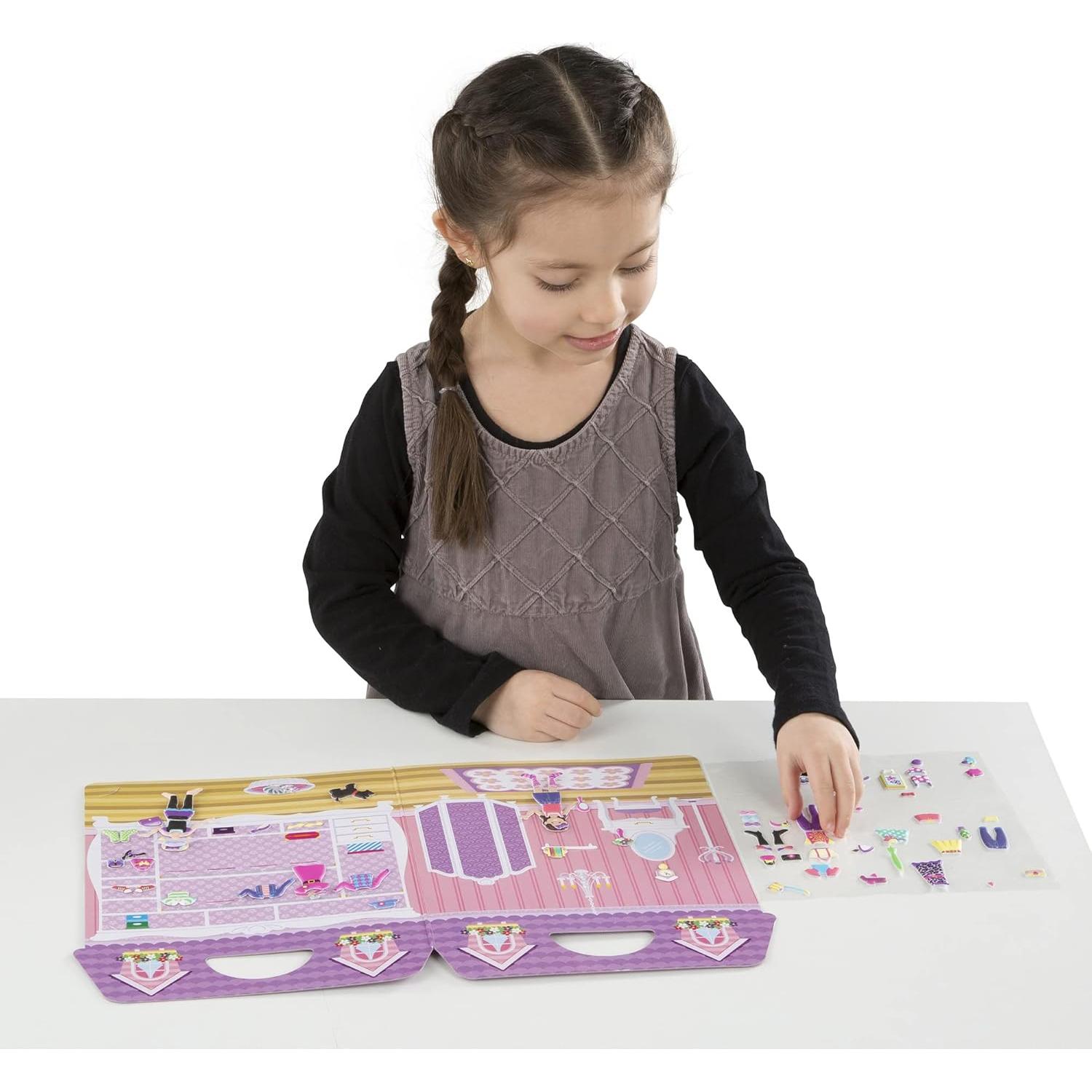 Conjunto de Pegatinas Espumosas Reutilizables Melissa & Doug