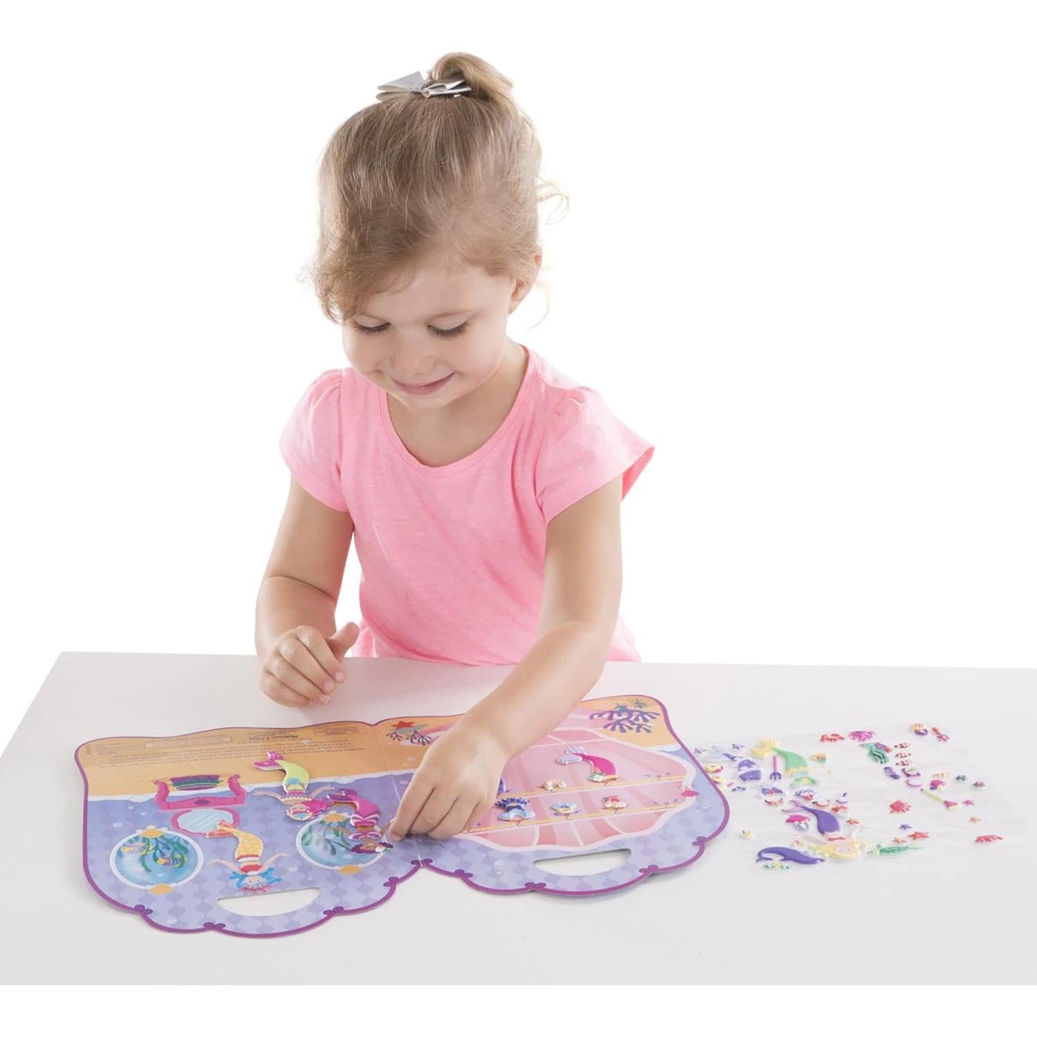 Conjunto de Pegatinas Espumosas Reutilizables Melissa & Doug